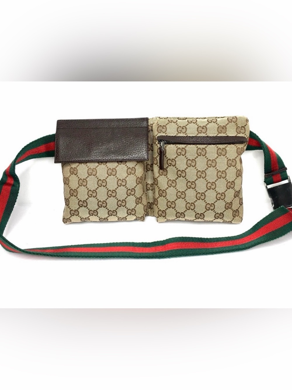 Gucci GG Canvas Belt Bag / Waist Bag / Crossbody - Picture 4 of 16